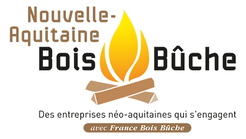 cette image montre le logo de la marque Nouvelle-Aquitaine bois bûche